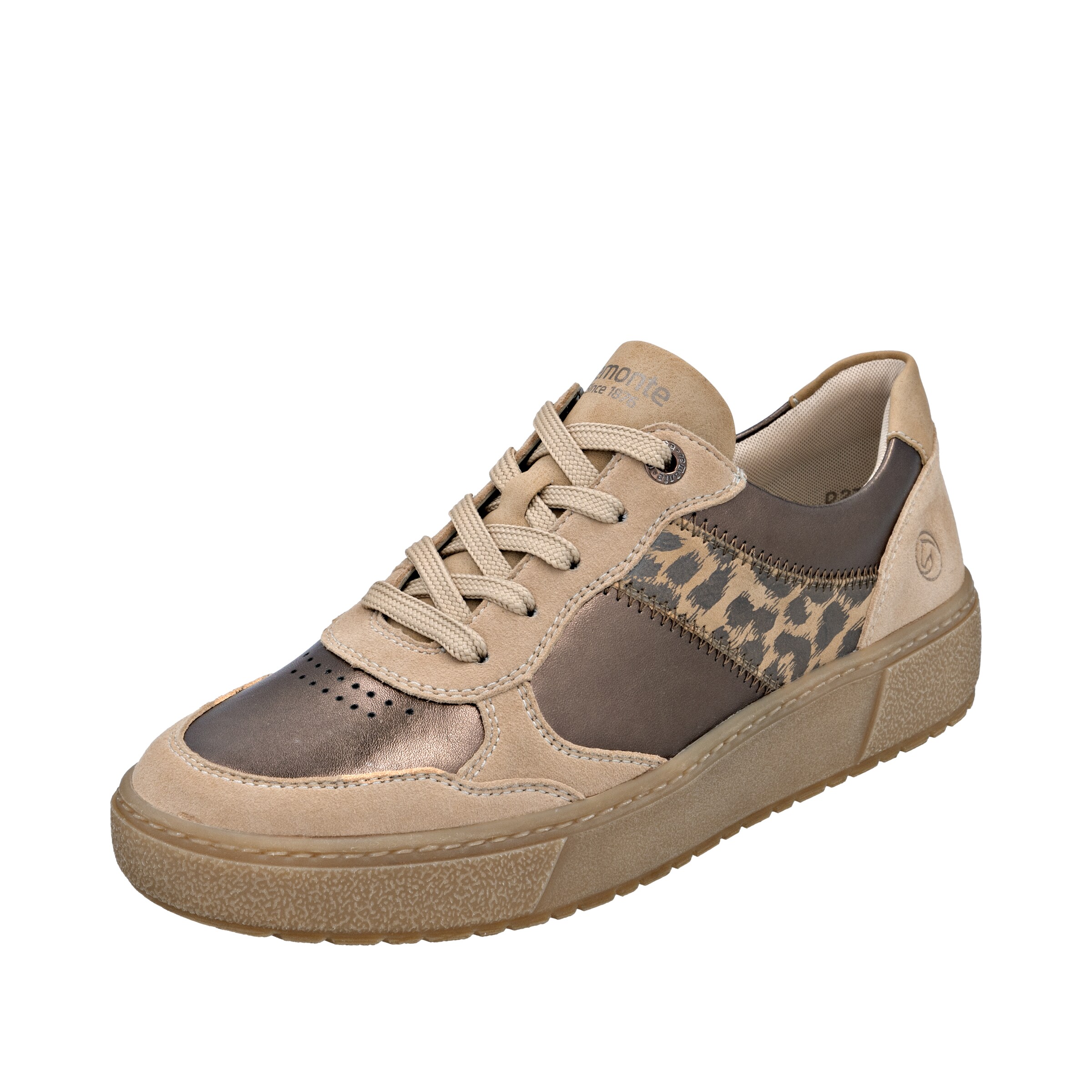 Sneaker bassa di REMONTE in beige: frontale