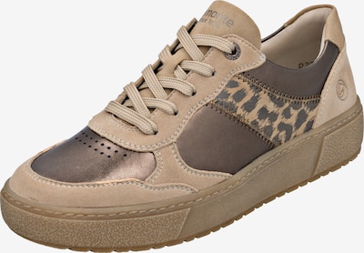 REMONTE Sneaker in beige / schoko, Produktansicht