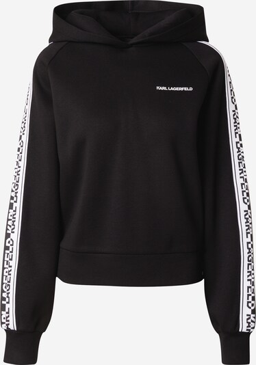 Karl Lagerfeld Μπλούζα φούτερ σε μαύρο / λευκό, Άποψη προϊόντος