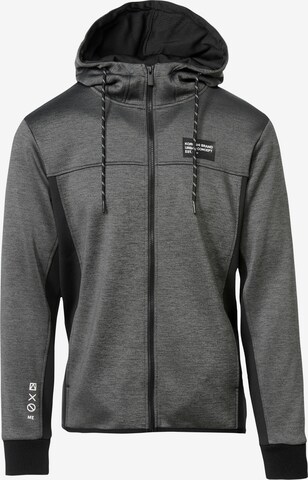 KOROSHI Sweat jacket in Grey: front