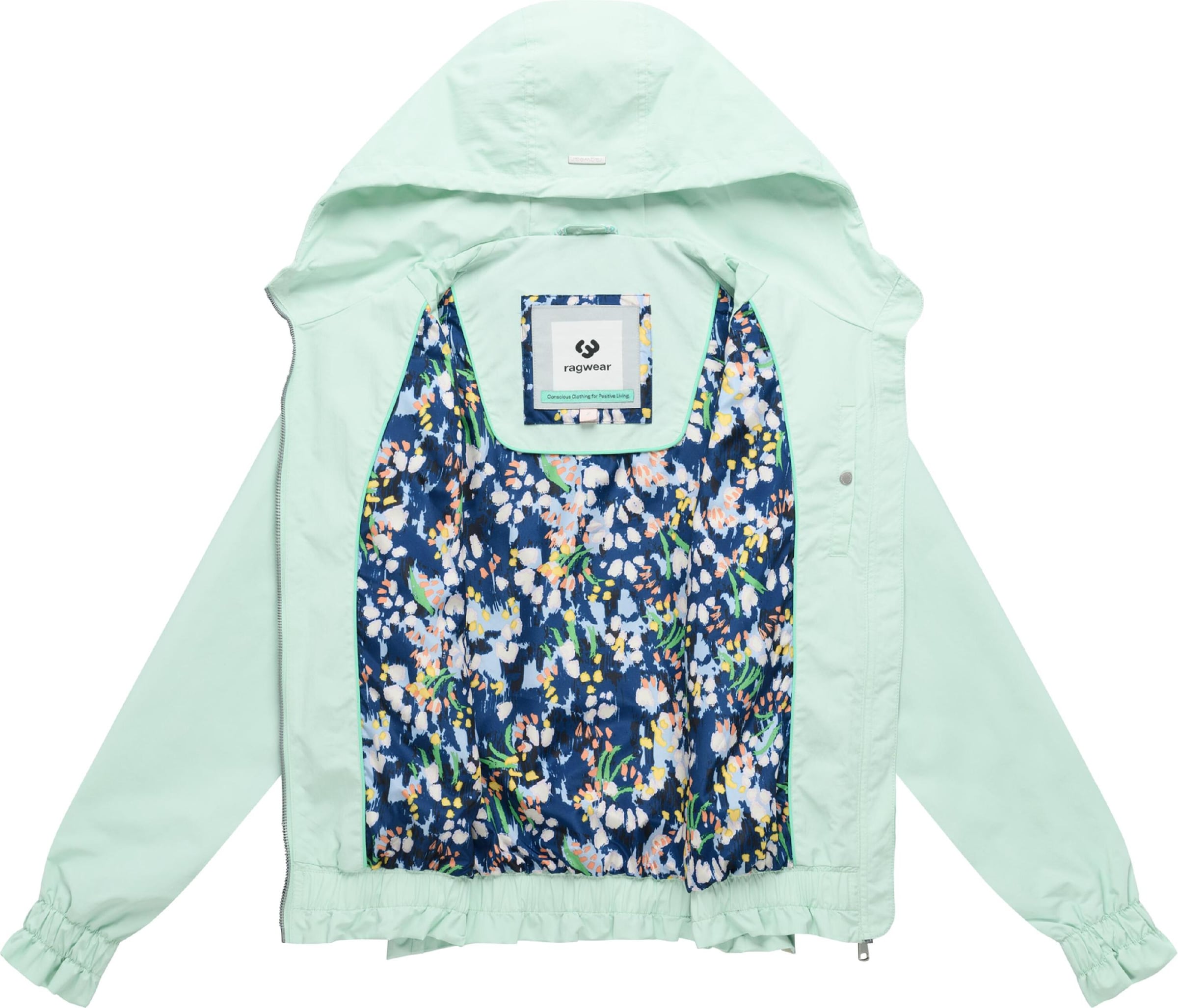 Veste outdoor 'Kissi' Ragwear en vert