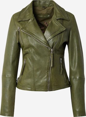 FREAKY NATION Between-Season Jacket in Green: front