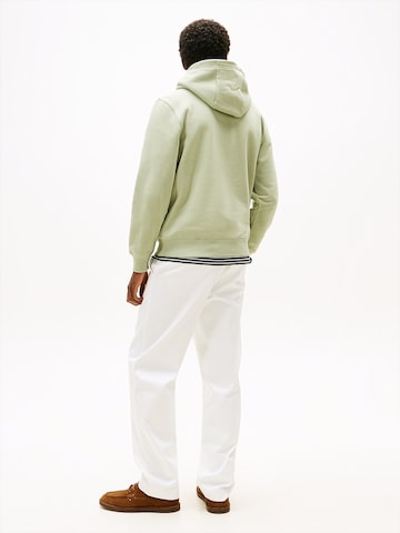 TOMMY HILFIGER Sweatjacke in Grün