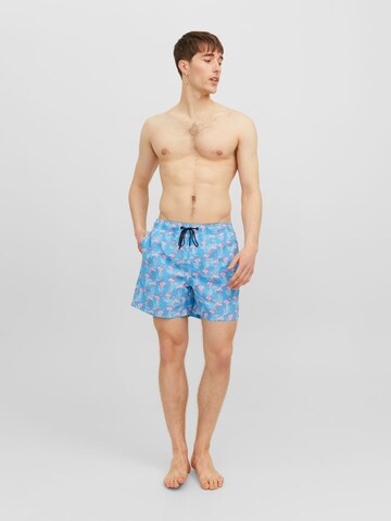 JACK & JONES Badshorts 'Fiji' i blå