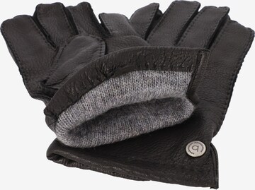 Gants bugatti en noir