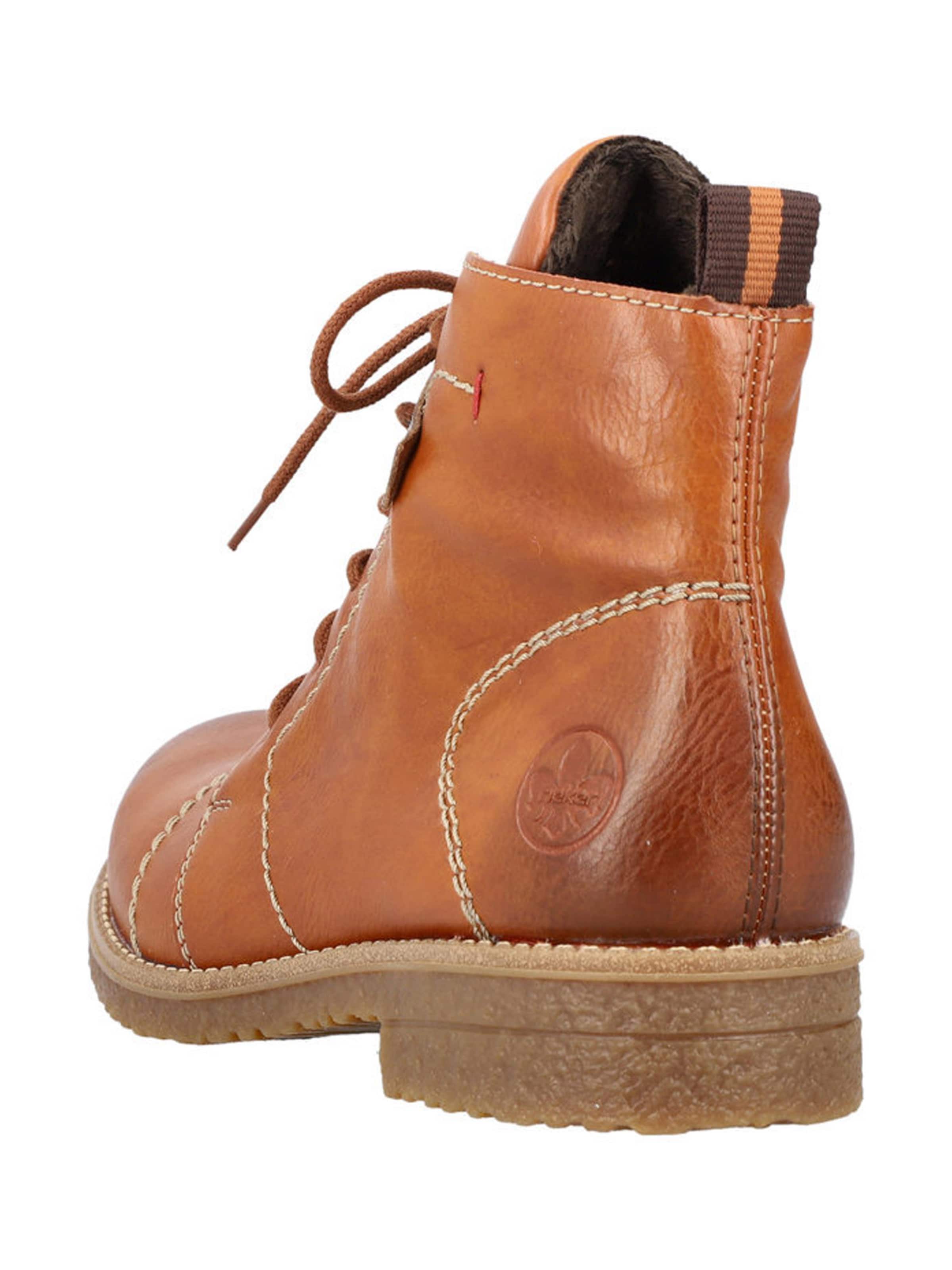 Rieker Snørestøvletter i brun