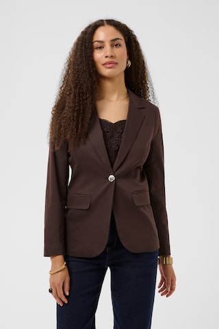 Cream - Blazer 'Gia' en marrón: frente