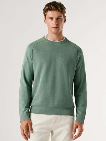 Pullover 'FLEET' di Pepe Jeans in verde: frontale