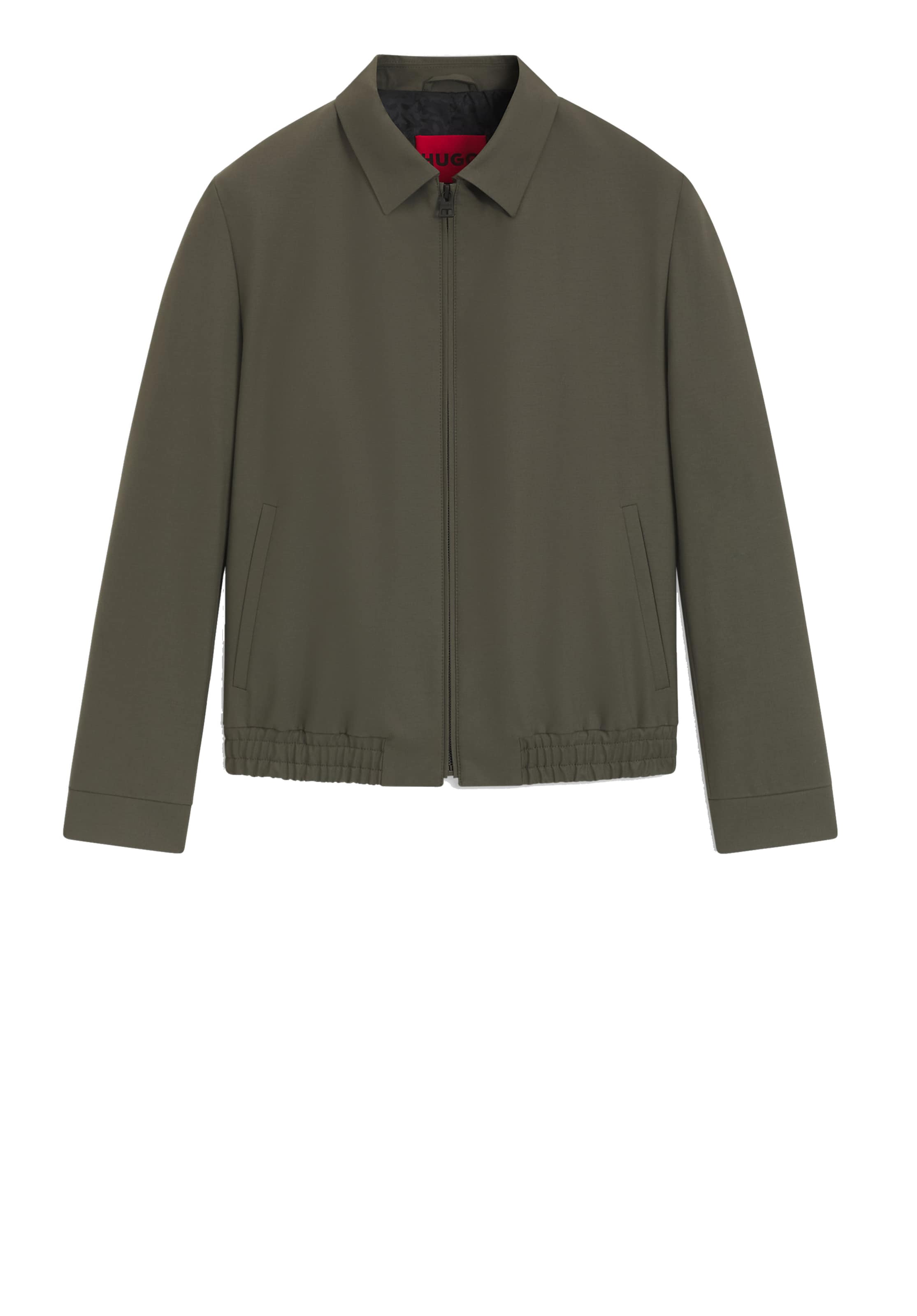 HUGO Jacke 'Hellys' in dunkelgrün, Produktansicht