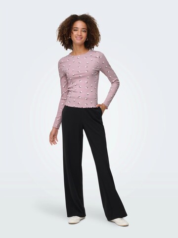 ONLY Shirt 'ONLINA' in Purple