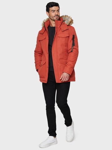 Threadbare Winterjacke 'Estate' in Orange