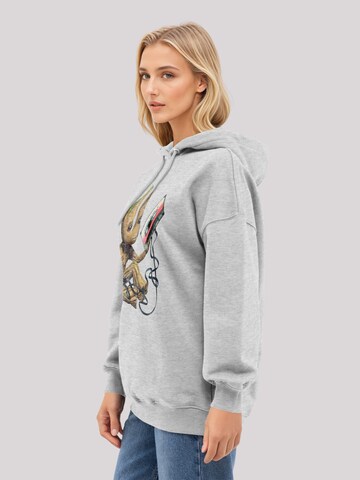 F4NT4STIC Sweatshirt 'Marvel Guardians Of The Galaxy Vol2 Groot Tape' in Grijs