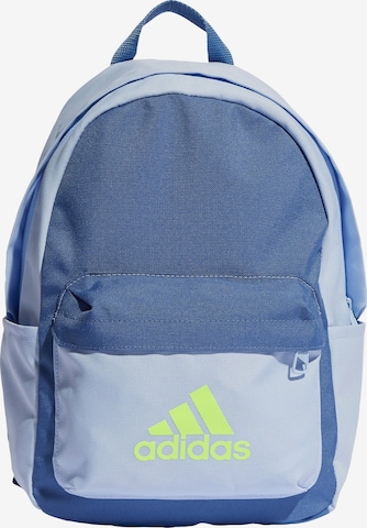 ADIDAS PERFORMANCE Sports Backpack in Blue: front