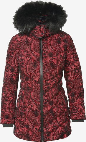 KOROSHI Between-season jacket in Red: front