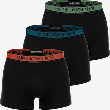 juoda Emporio Armani Boxer trumpikės: priekis