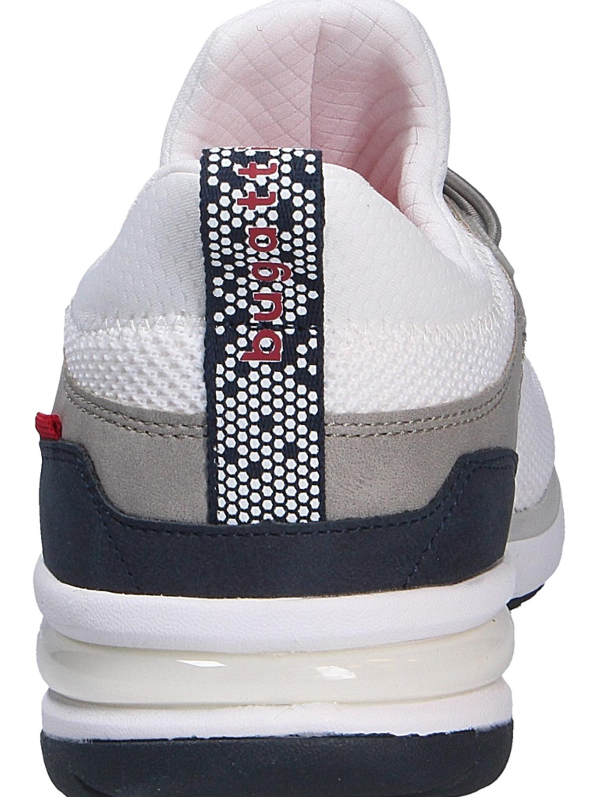 Baskets basses bugatti en blanc