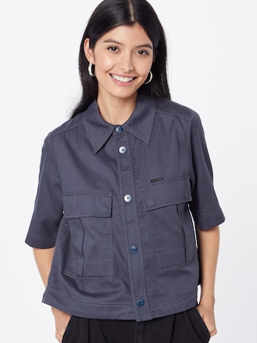 G-Star RAW Bluse in Blau: predná strana