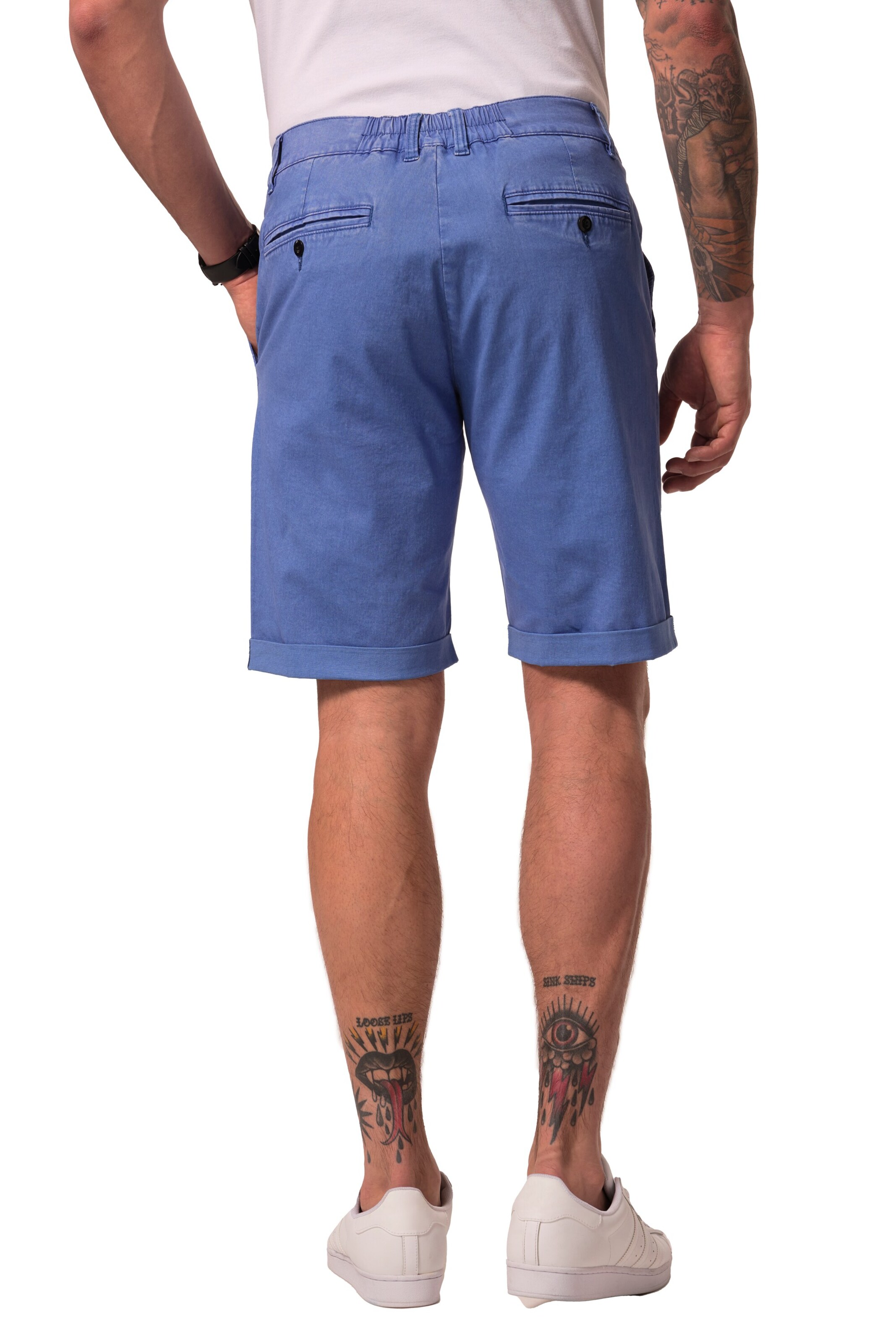 JP1880 Regular Shorts 'Bermuda' in Blau
