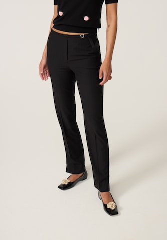 Fabienne Chapot Regular Trousers in Black