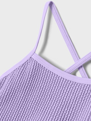 Bustier Bikini 'Zriba' NAME IT en violet