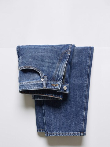 MANGO regular Jeans 'AGATA' i blå