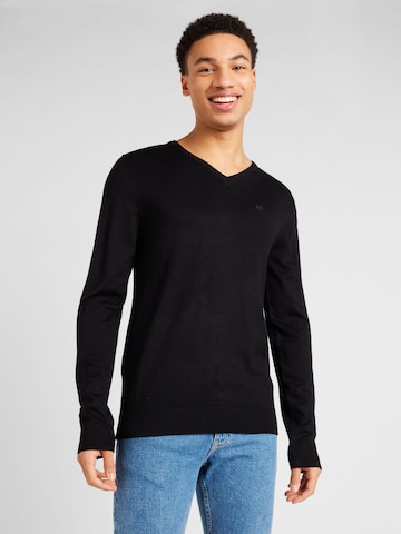 Lindbergh Sweater in Black: front