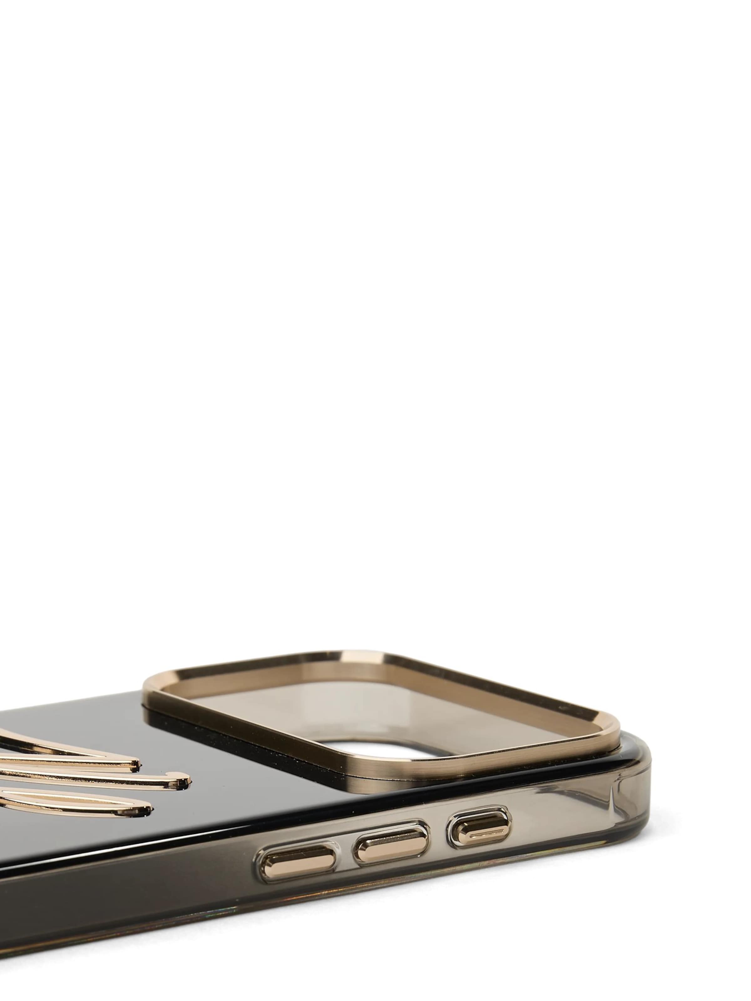 Protection pour smartphone Karl Lagerfeld en noir