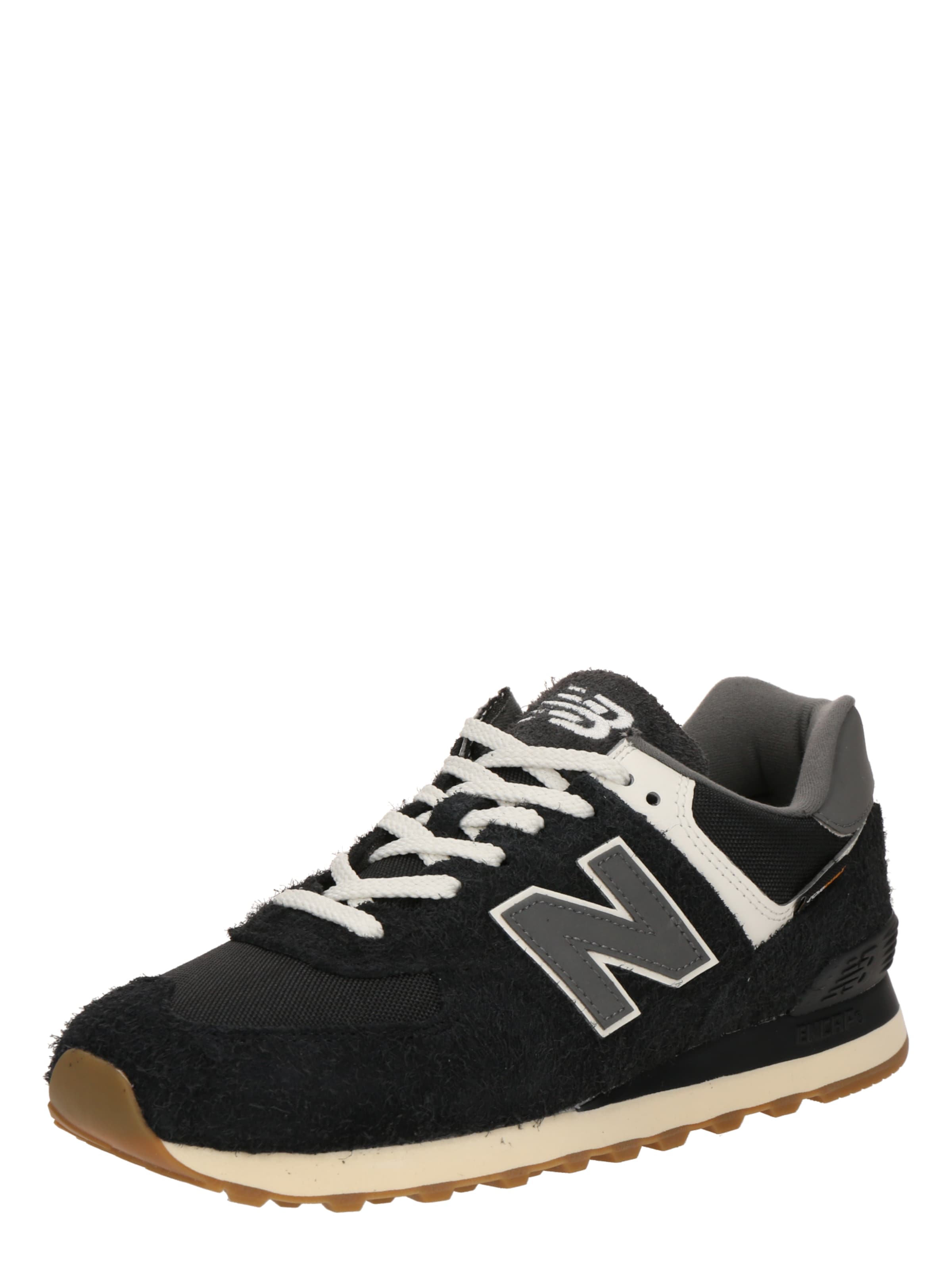 new balance Ниски маратонки '574' в черно: отпред