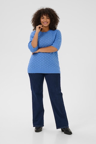 KAFFE CURVE - Jersey 'KCmani' en azul
