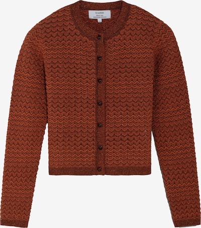 Scalpers Ziggy Wavy Cardigan ' ' in XS in orange / rot, Produktansicht