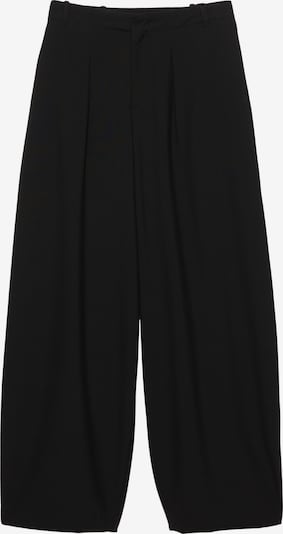 Pantaloni cutați Pull&Bear pe negru, Vizualizare produs