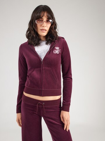 Juicy Couture Bluza rozpinana 'Robyn' w kolorze czerwony