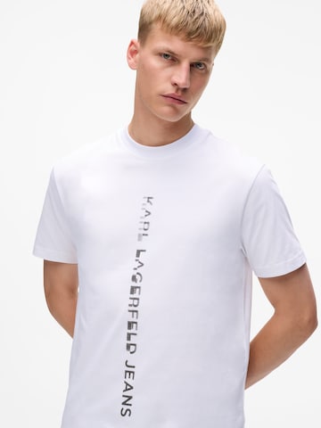 KARL LAGERFELD JEANS Paita värissä valkoinen