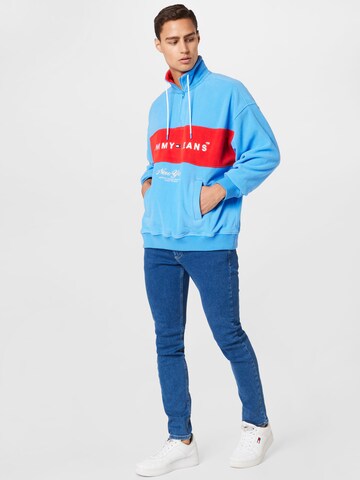 Tommy Jeans - Sweatshirt em azul