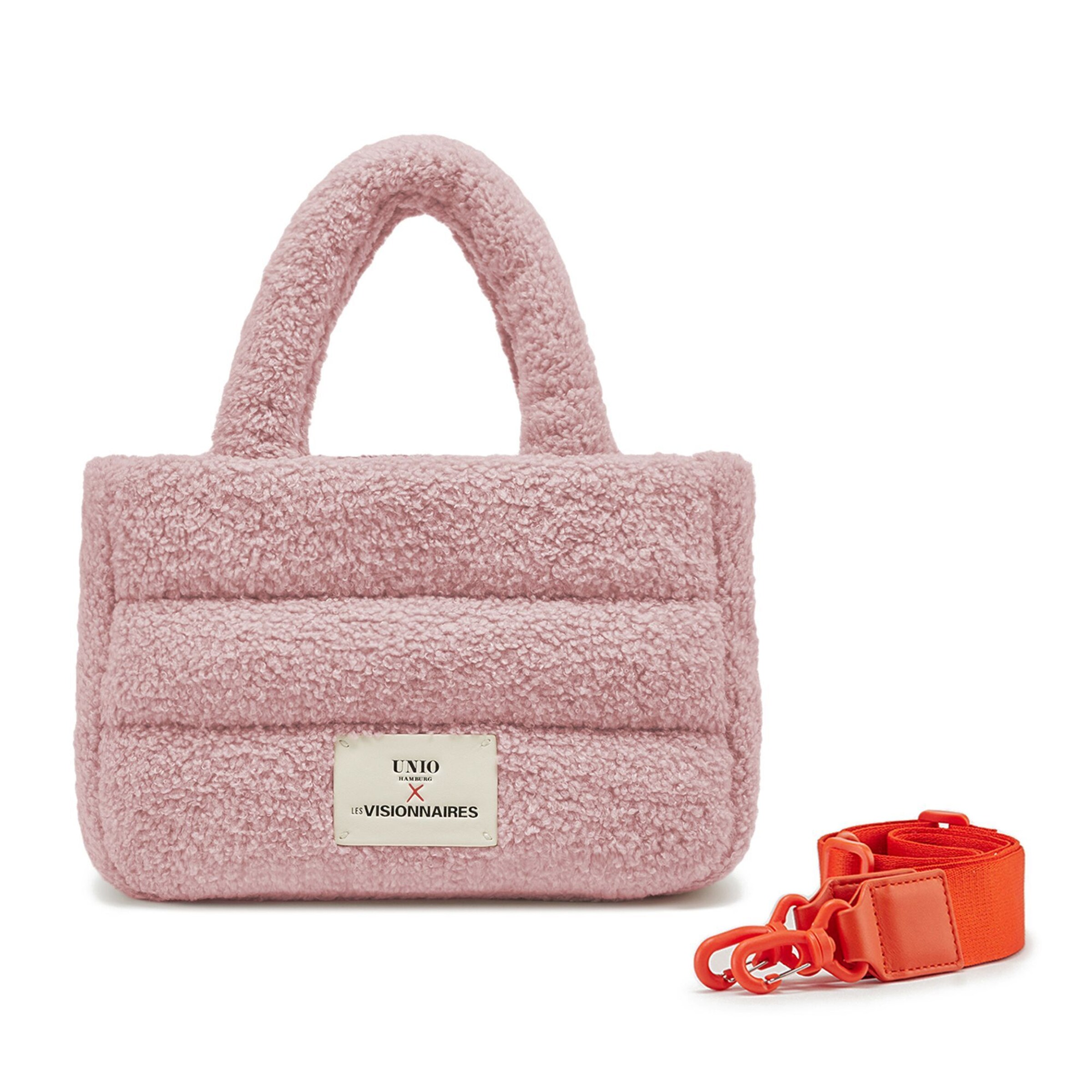 Les Visionnaires Shoulder bag 'Cortina' in Pink: front