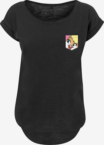 T-shirt 'Looney Tunes Lola Bunny Face' F4NT4STIC en noir : devant