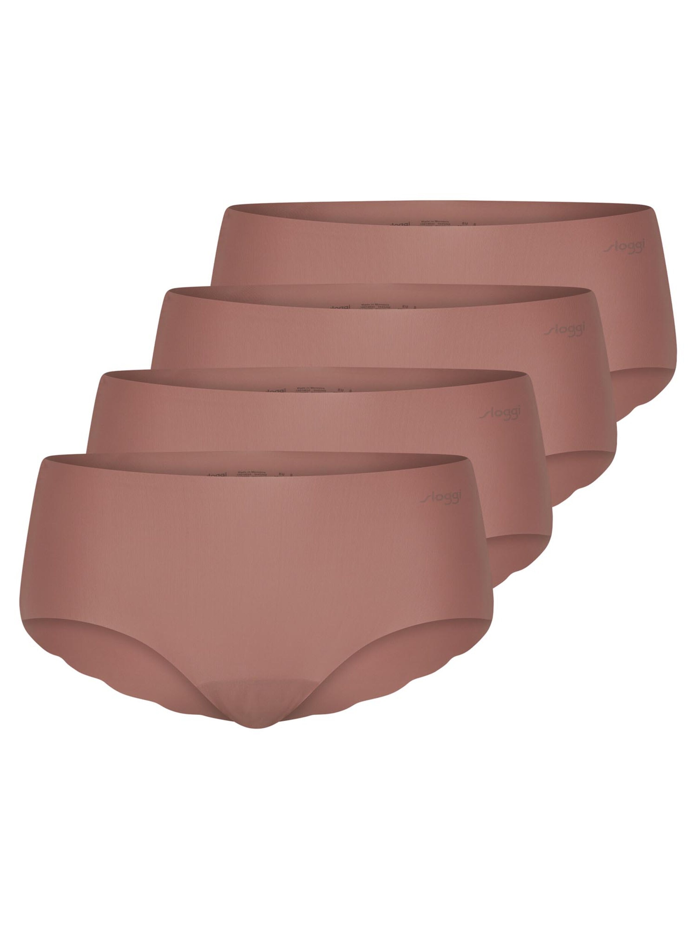 SLOGGI Boyshorts 'ZERO Microfibre 2.0' in Brown: front