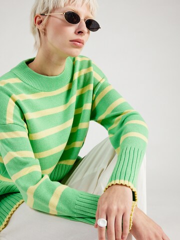 Pull-over 'HELLA' ONLY en vert