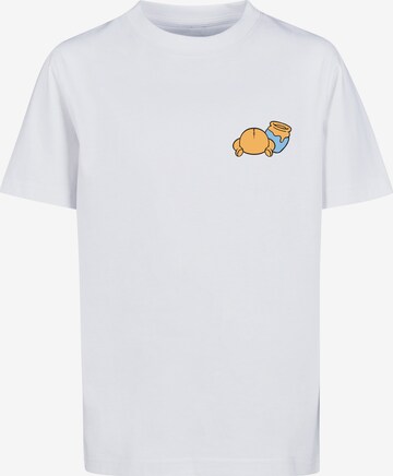 T-Shirt 'Winnie Pooh' F4NT4STIC en blanc : devant