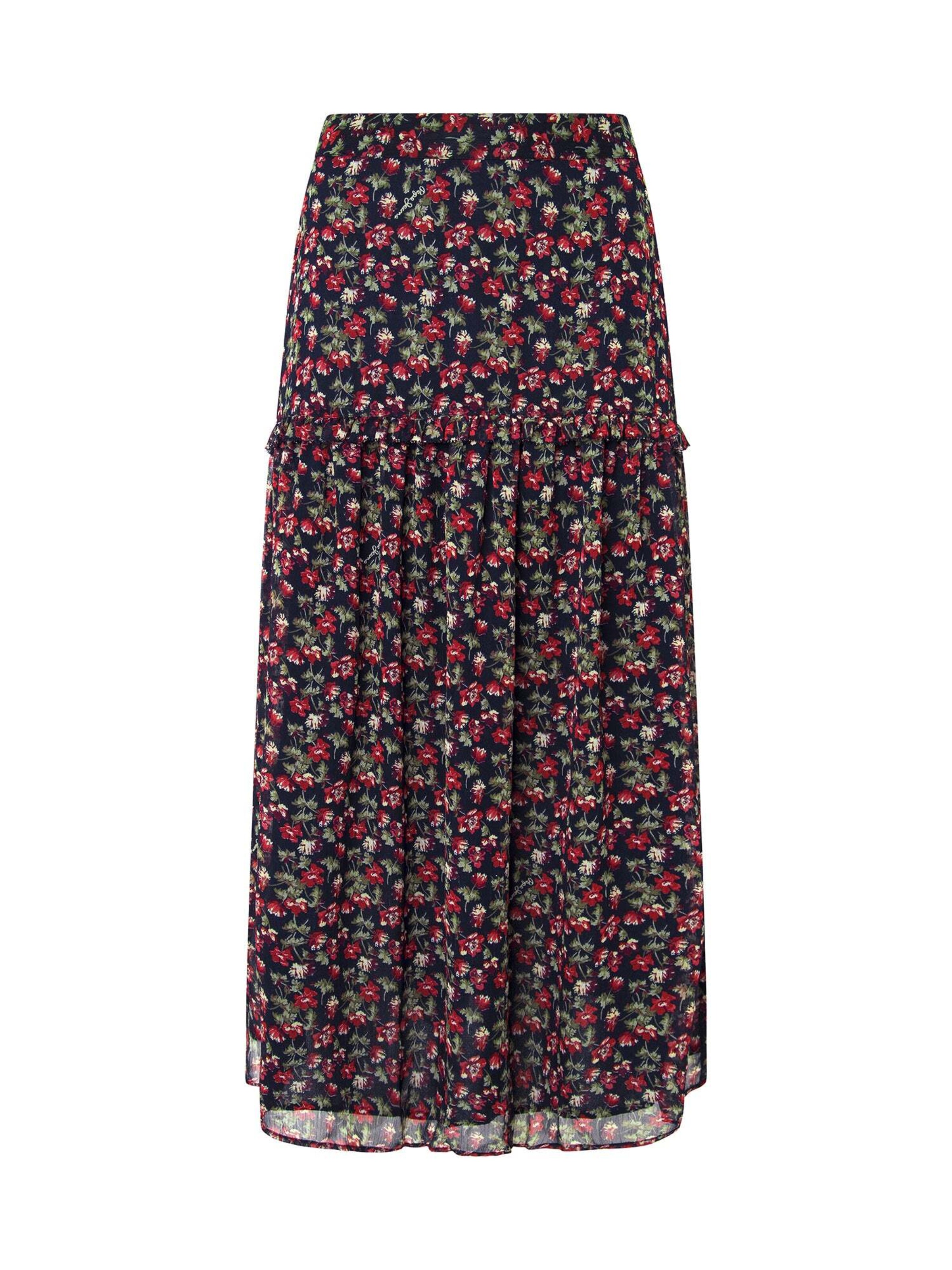Pepe Jeans Skirt ' ODELIA ' in Blue: front