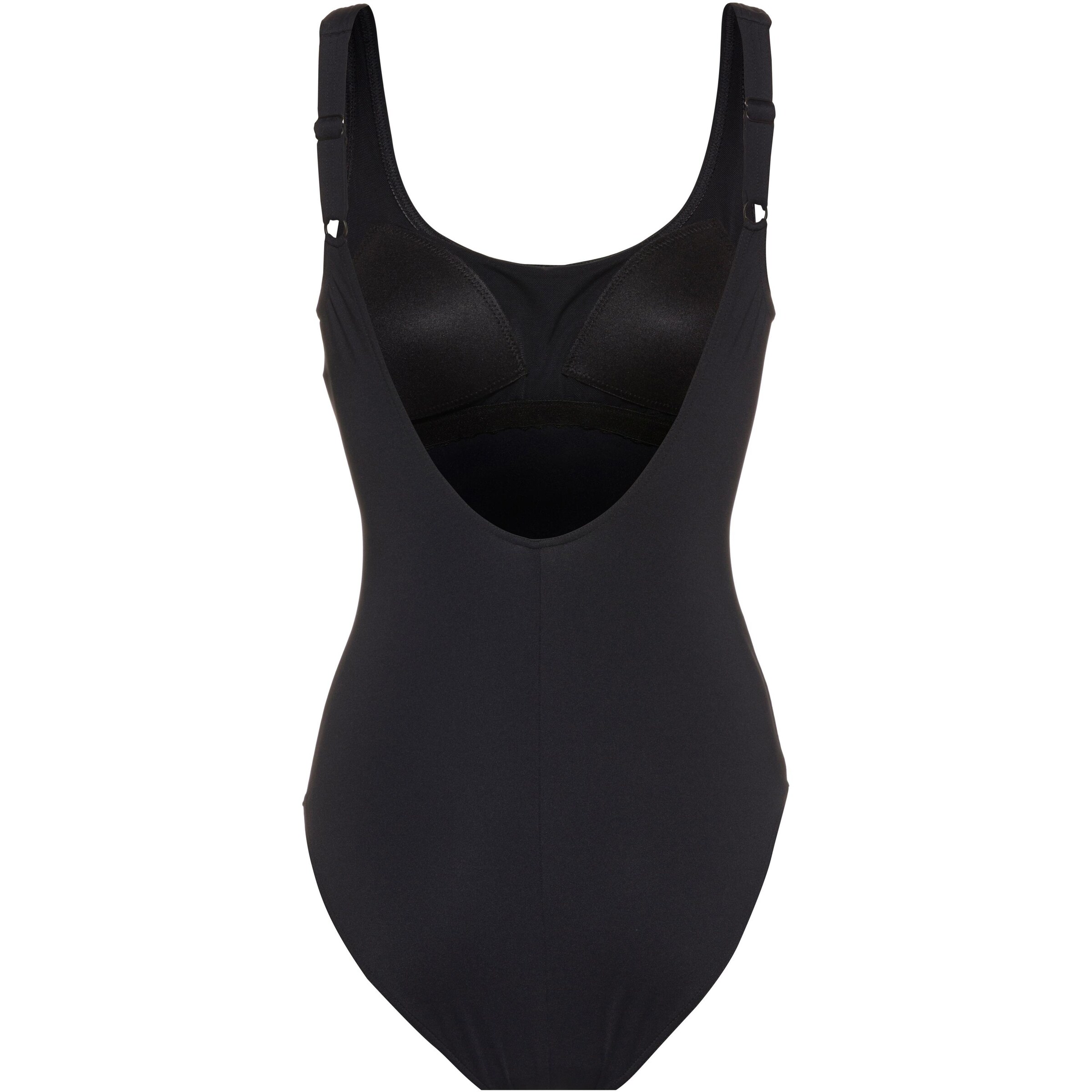 SUNFLAIR Bustier Badeanzug in Schwarz