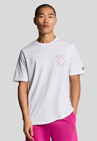 T-Shirt 'Lyle Athletic' Lyle & Scott en blanc : devant