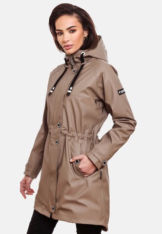 NAVAHOO Funktionsfrakke 'Rainy Flower' i beige