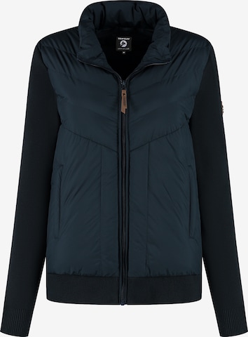 Travelin Cardigan 'Dana' i blå: forside