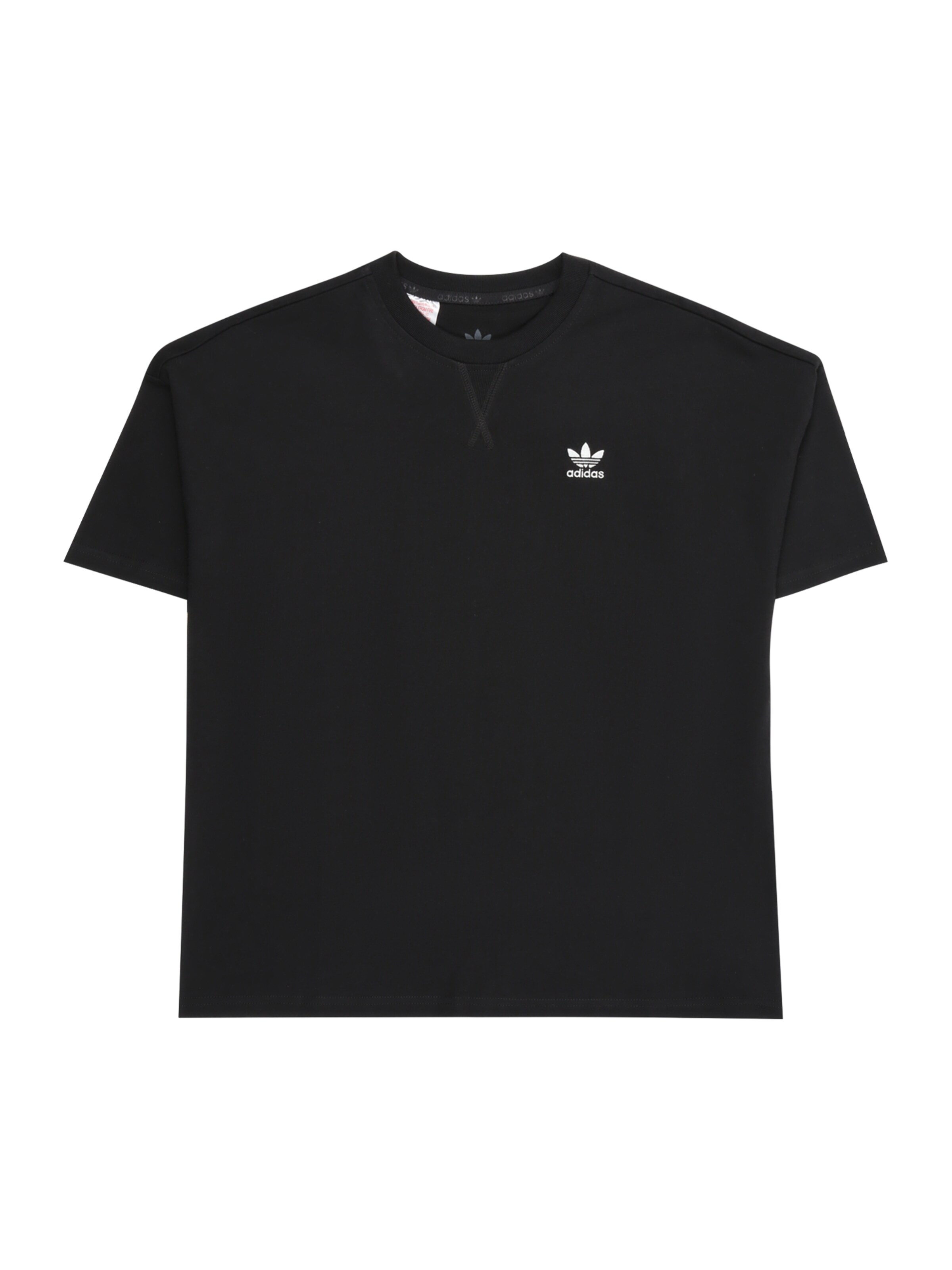 ADIDAS ORIGINALS Μπλουζάκι σε μαύρο: μπροστά