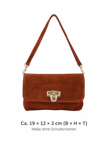 Pochette 'Alessa Wild Leather' Brise en marron