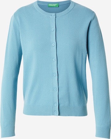 UNITED COLORS OF BENETTONKardigan - plava boja: prednji dio