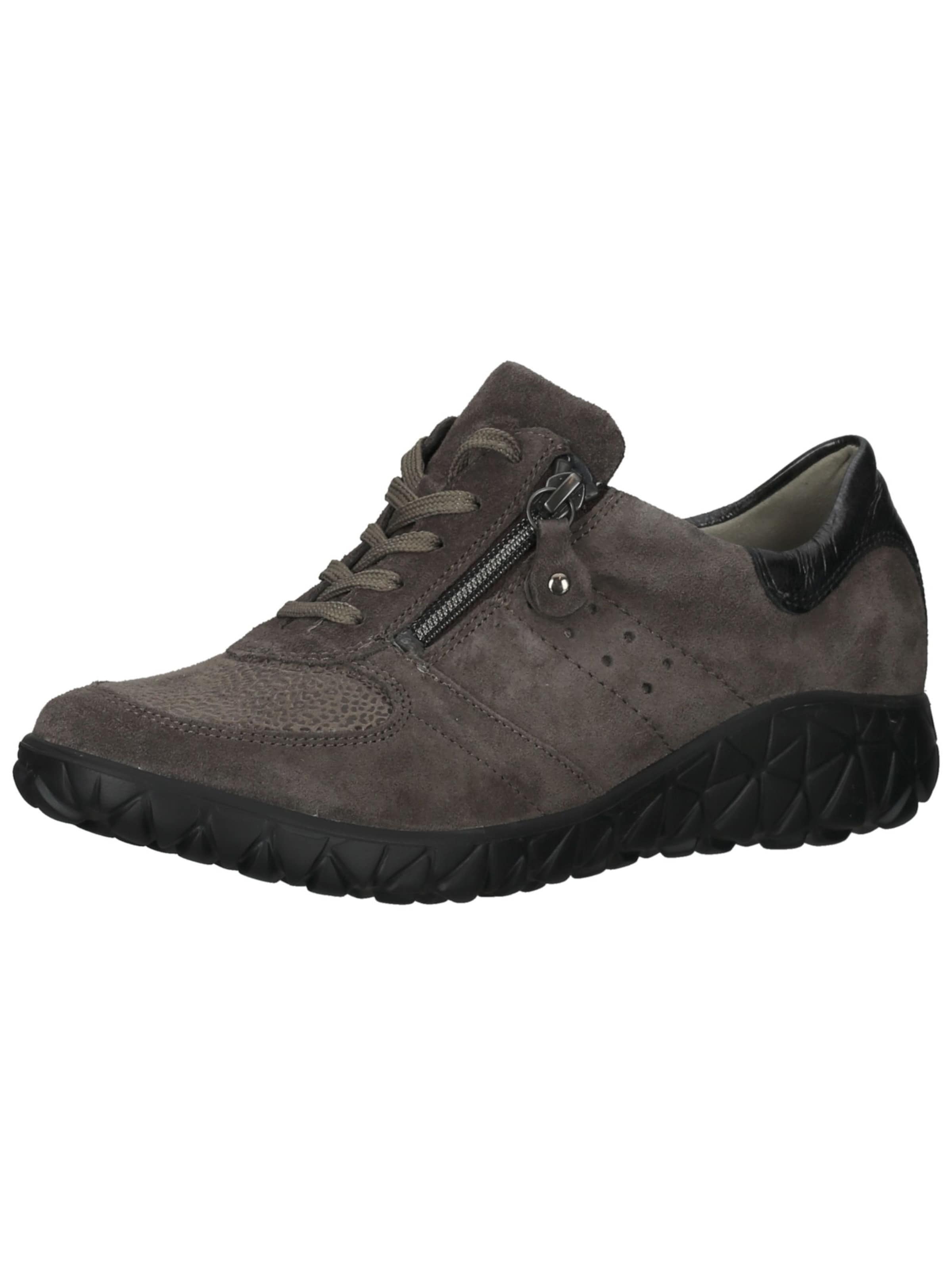 WALDLÄUFER Lace-up shoe in Grey: front