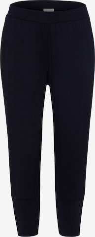 Hanro Tapered 3/4 Pants ' Yoga ' in Schwarz: predná strana