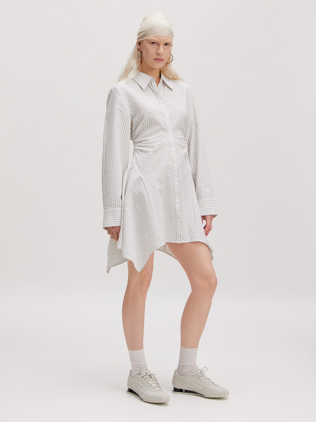 EDITED Produits Robe-chemise 'Helma' crème